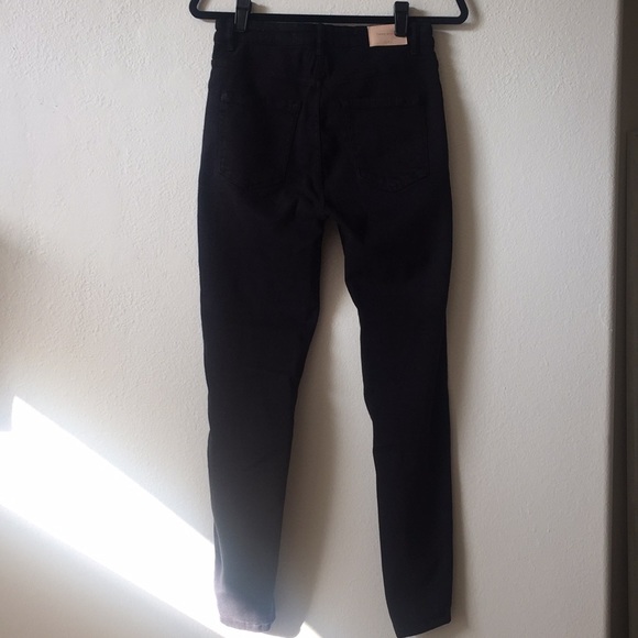 Zara Mid high waisted jeans in black - Picture 6 of 8